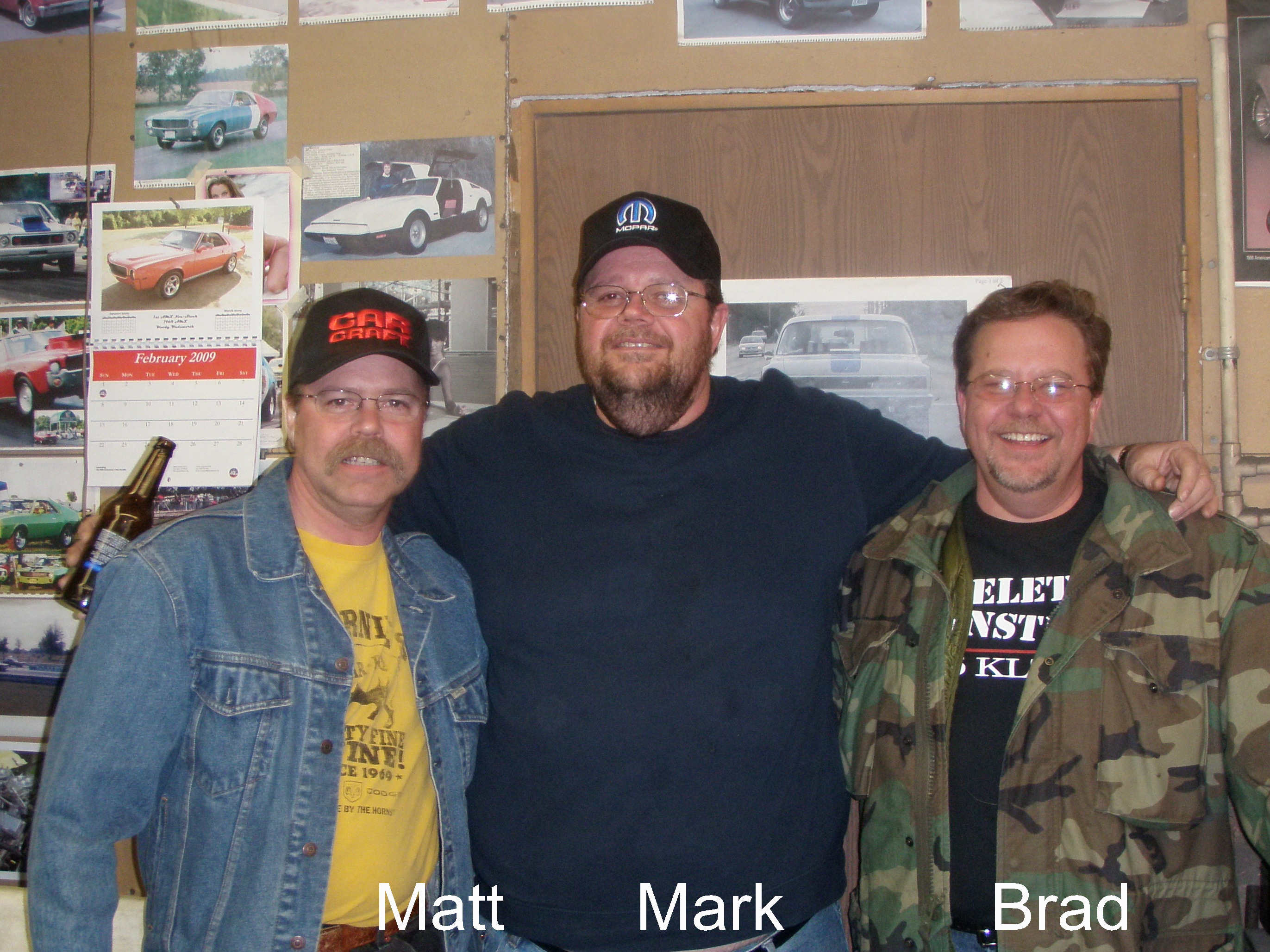 Michigan Muscle Cars-Mark-Matt-Brad-Potes